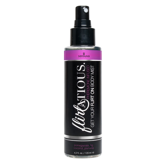 Flirtatious Pheromone Infused Body Mist - Pomegranate, Fig, & Plumeria - 4.2 fl.oz /125ml SEN-VL548