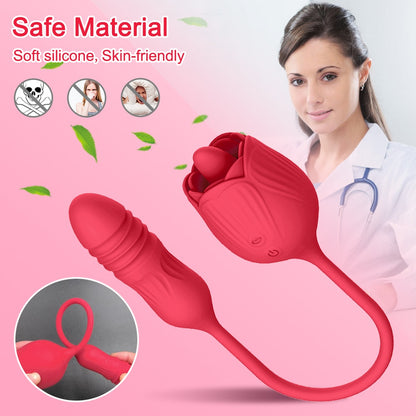 Rose Clitoral Suction Stimulator