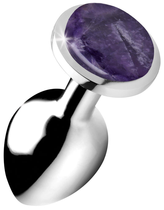Amethyst Anal Plug - Medium BTYS-AG733-MED Amethyst Anal Plug - Medium BTYS-AG733-MED