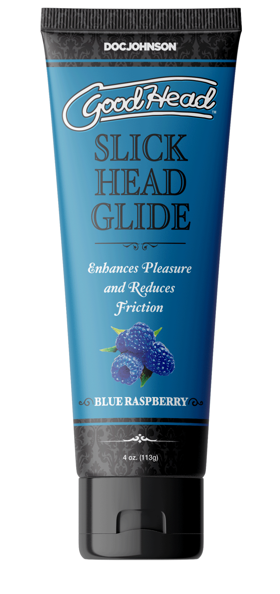 Goodhead - Slick Head Glide - Blue Raspberry -  4 Oz DJ1361-06-BU