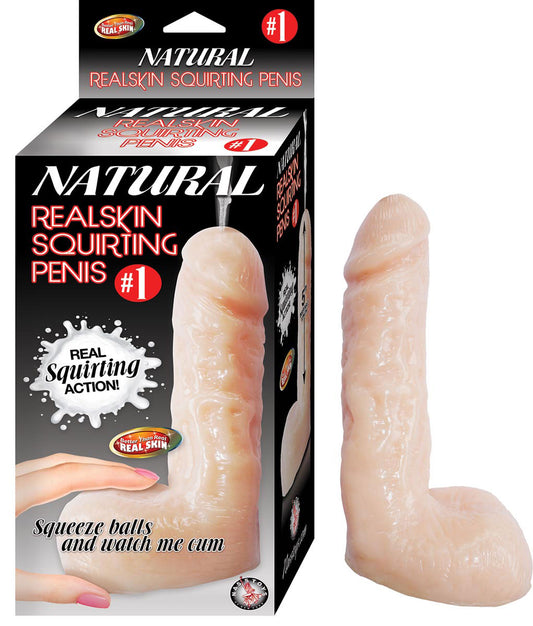 Natural Realskin Squirting Penis #1 - Flesh NW2759