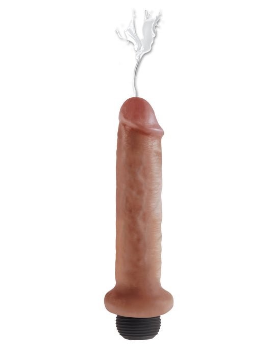 King Cock 7 Inch Squirting Cock - Tan PD5607-22