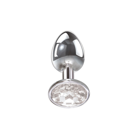 Clear Anal Gem Plug - Medium AE-WF-4548-2 Clear Anal Gem Plug - Medium AE-WF-4548-2