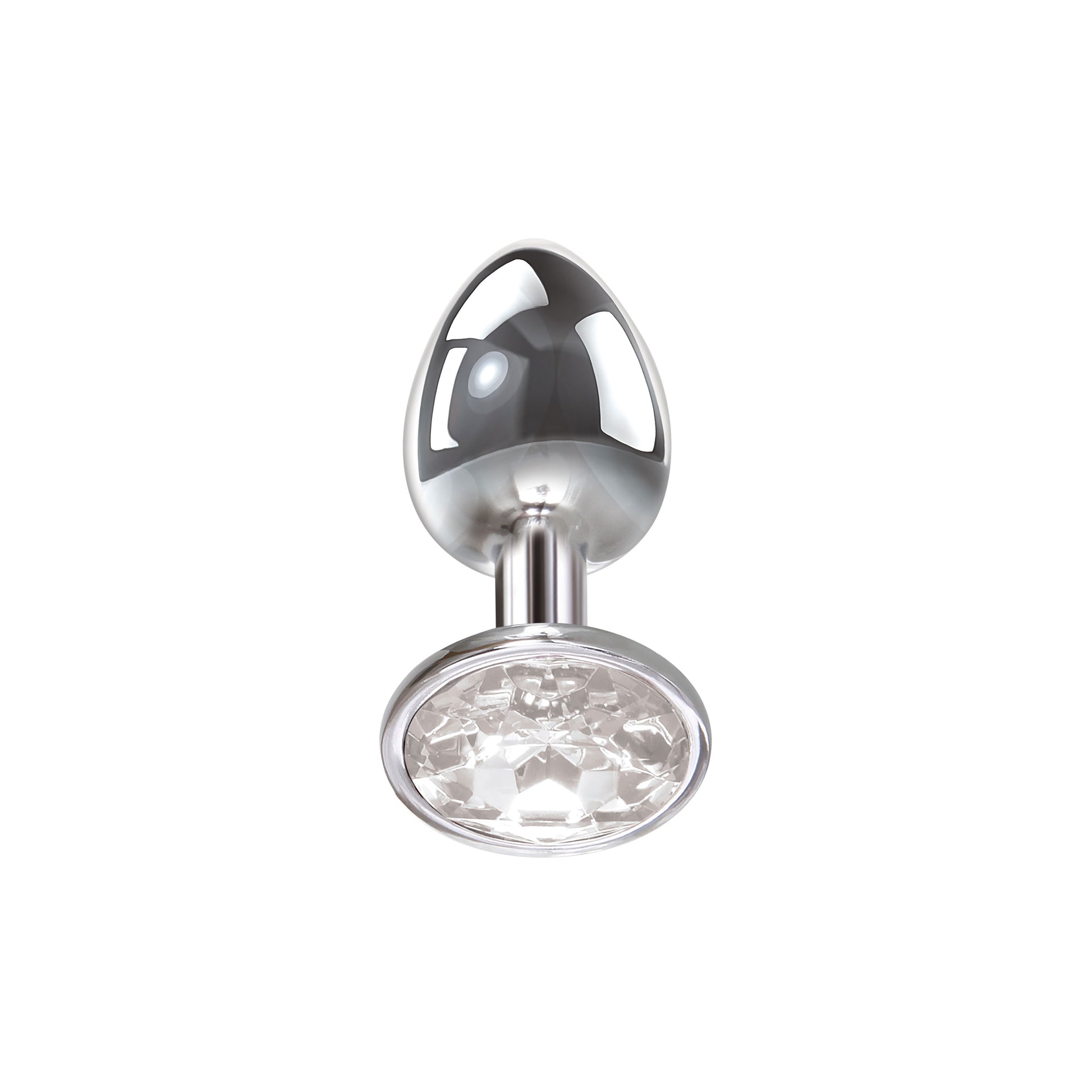 Clear Anal Gem Plug - Medium AE-WF-4548-2