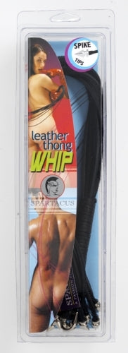 Spiked Thong Whip 20in BSPL-10H Spiked Thong Whip 20in BSPL-10H