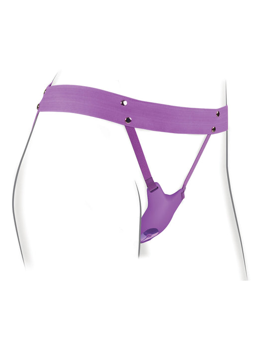 Ultimate Butterfly Strap-on - Purple PD4961-12 Ultimate Butterfly Strap-on - Purple PD4961-12