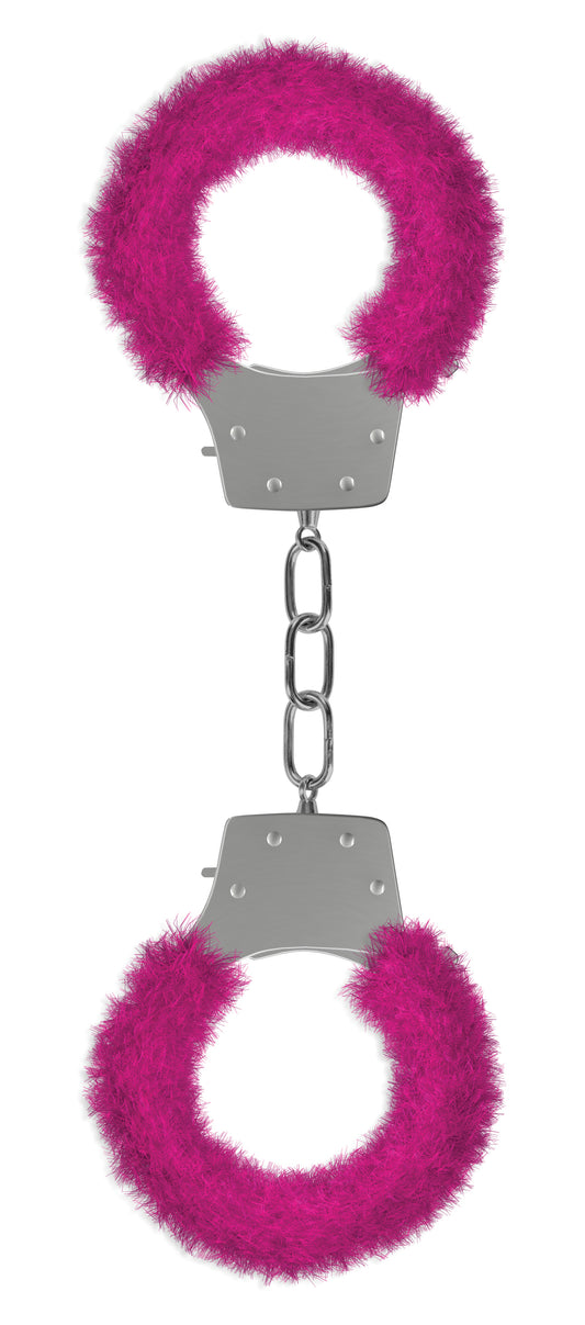 Pleasure Furry Handcuffs - Pink OU-OU004PNK Pleasure Furry Handcuffs - Pink OU-OU004PNK