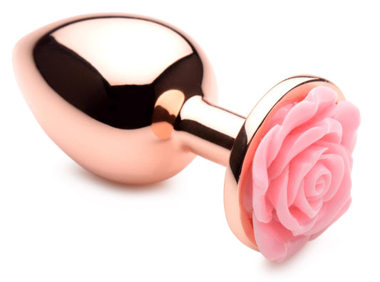 Pink Rose Gold Anal Plug - Large BTYS-AG855-LRG Pink Rose Gold Anal Plug - Large BTYS-AG855-LRG