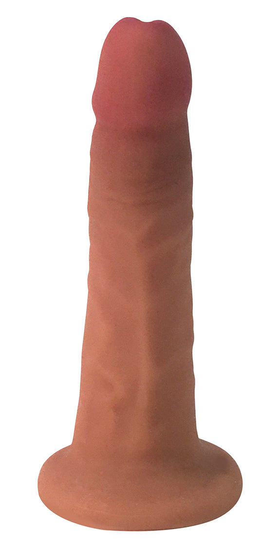 Easy Riders 6 Inch Slim Bioskin Dildo - Caramel CN-18-0903-12