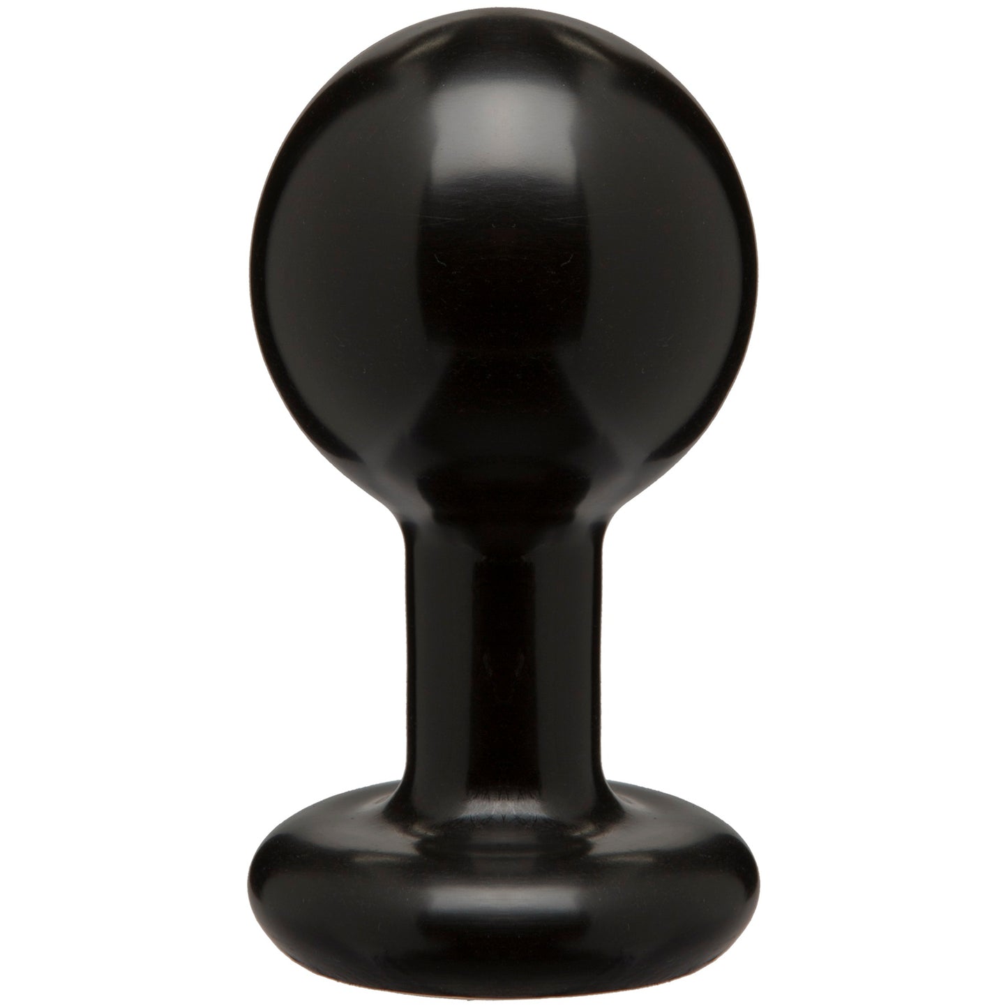 Round Butt Plug - Medium - Black DJ0244-56