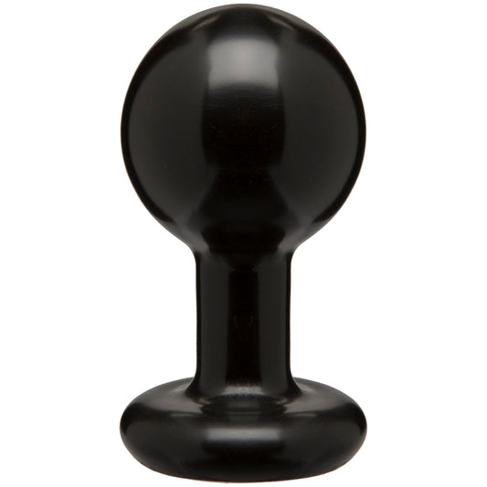 Round Butt Plug - Medium - Black DJ0244-56