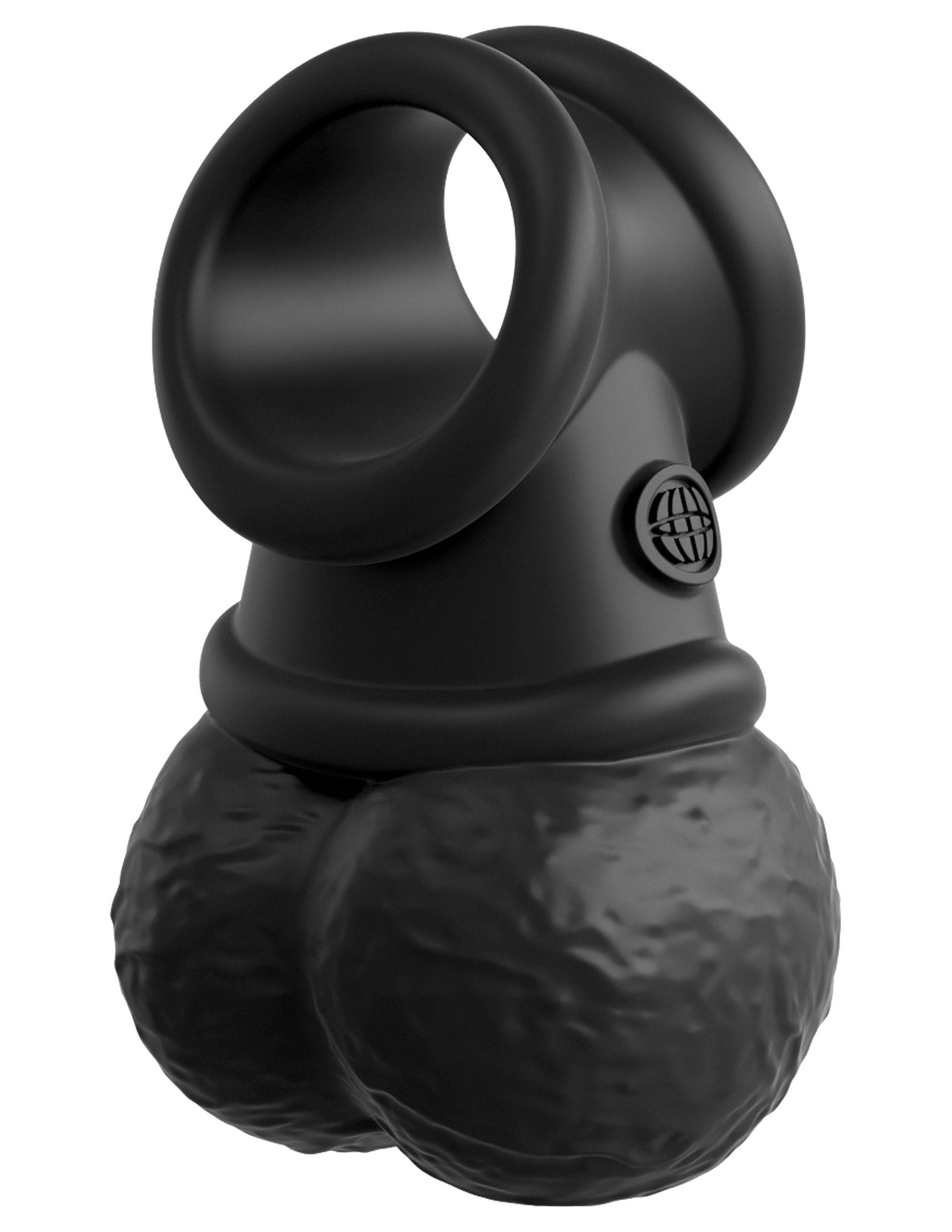 King Cock Elite - the Crown Jewels - Vibrating  Vibrating Silicone Swinging Balls PD5780-23