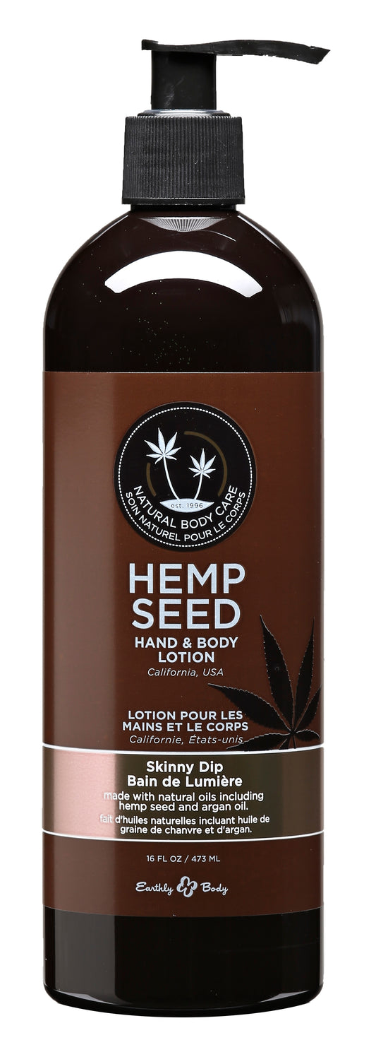 Hemp Seed Hand and Body Lotion - 16 Fl. Oz. - Skinny Dip EB-HSV221