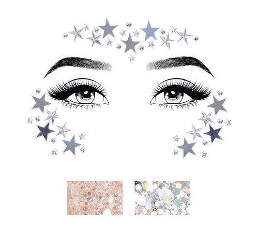 Dream Jewels Sticker - Silver LA-EYE028 Dream Jewels Sticker - Silver LA-EYE028