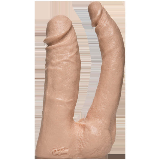 Vac-U-Lock Double Penetrator - White DJ1015-04 Vac-U-Lock Double Penetrator - White DJ1015-04