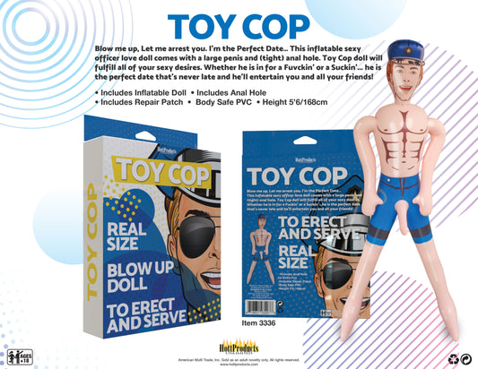 Cop - Inflatable Party Doll HTP3336 Cop - Inflatable Party Doll HTP3336